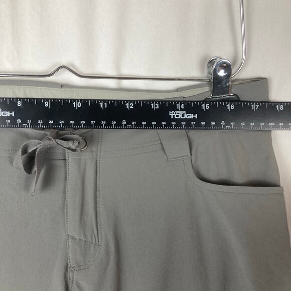 Outdoor Research Ferrosi Stretch Pants Women 10 Gray Hem Drawcords Hike Climbing - Picture 11 of 13
